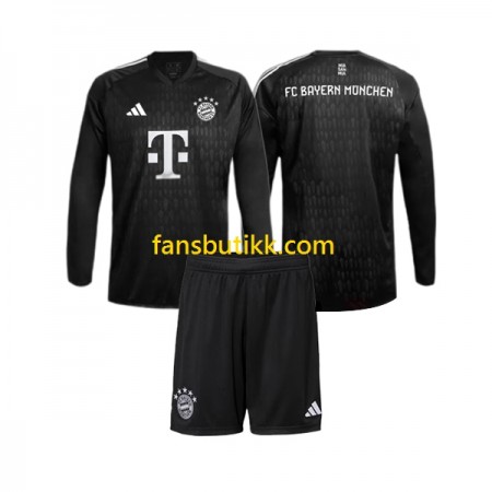 Fotballdrakt FC Bayern München Keeper Barn Hjemmetrøye 2023-2024 Langermet